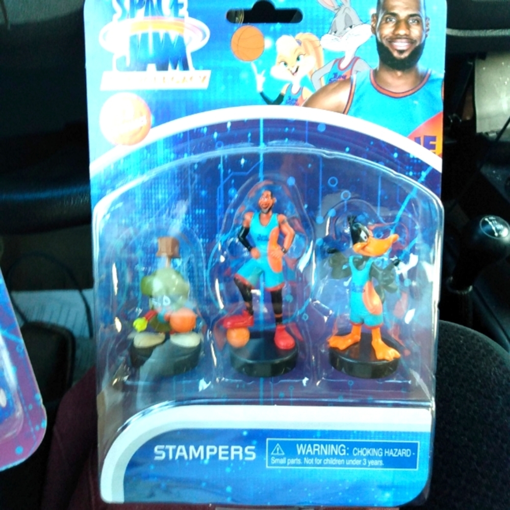 Space Jam A New Legacy Stampers: Marvin, LeBron, &